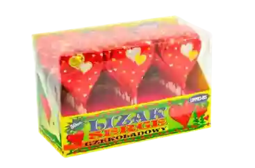 Čokoládové lízátko Srdce
